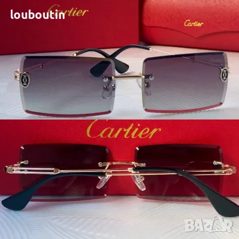 Cartier 2024 мъжки слънчеви очила дамски унисекс 3 цвята, снимка 5 - Слънчеви и диоптрични очила - 48008552