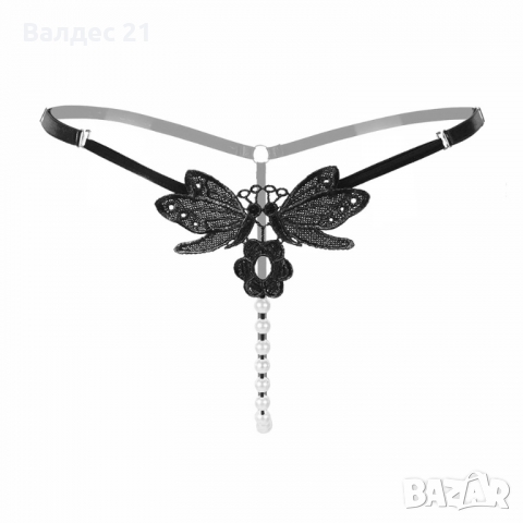 Еротично секси боди с жартиери и чорапи, снимка 9 - Бельо - 36102790