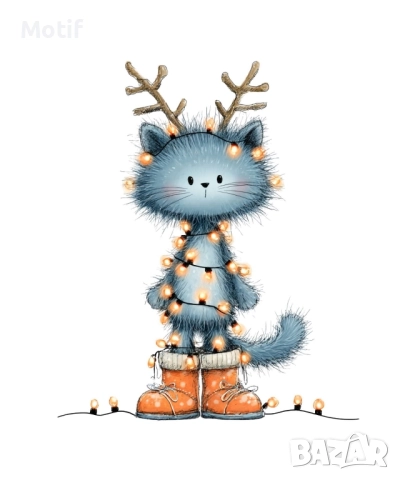 Коледни щампи за детски тениски, снимка 12 - Тениски - 52523064