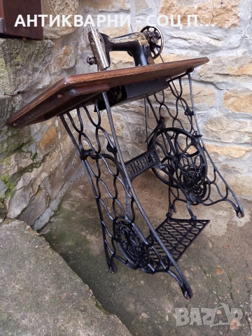 Стара Немска Шевна Машина Сингер. , снимка 7 - Антикварни и старинни предмети - 52725407