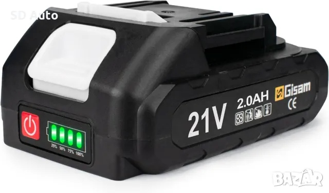 GISAM  Литиево-йонна акумулаторна батерия за електрически инструменти Gisam,Makita,Onevan,Yofidra, снимка 2 - Други инструменти - 48480681