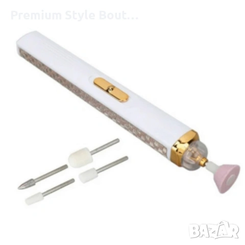 USB портативна пила за нокти - форма на химикал за лесен захват и работа, снимка 9 - Електрически пили за пети - 53613471