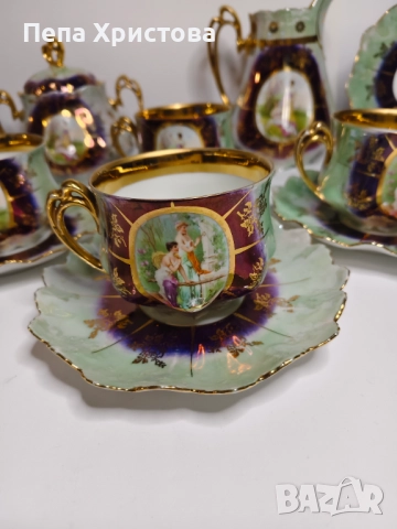 Сервиз за чай от  "Moritz Zdekauer" (MZ), снимка 4 - Сервизи - 52901628