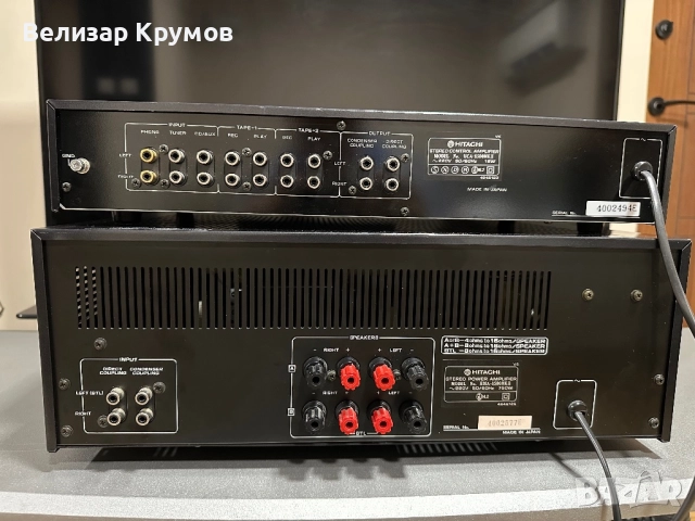 Hitachi HMA-8500 MK ll Hitachi HCA-8500 MK ll, снимка 8 - Ресийвъри, усилватели, смесителни пултове - 52640310