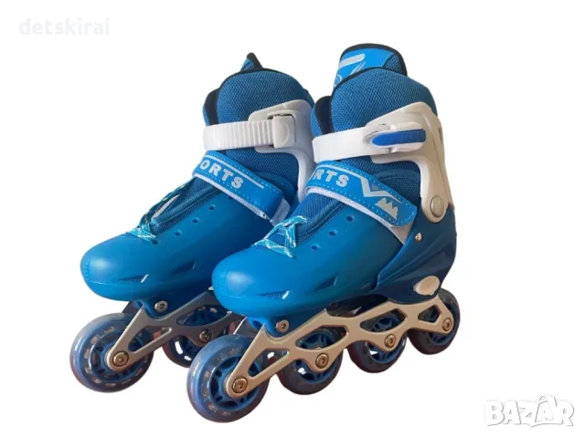 Спортни ролери 30-34 размер Сини