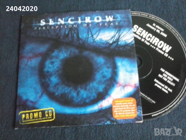 Sencirow – Perception Of Fear Heavy Metal/Power Metal promo оригинален диск, снимка 1 - CD дискове - 39869998