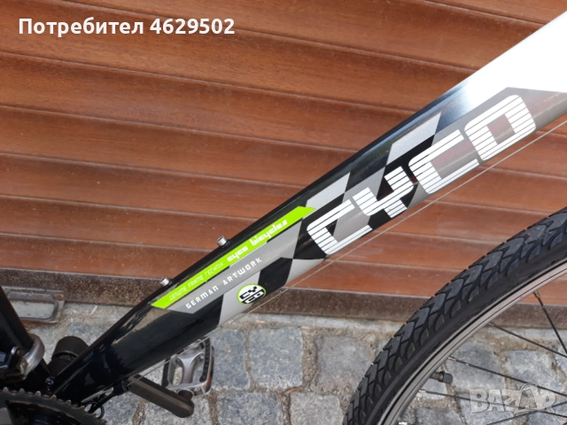 Продавам 28" германски алуминиев велосипед Cyco, като нов, снимка 7 - Велосипеди - 52238162