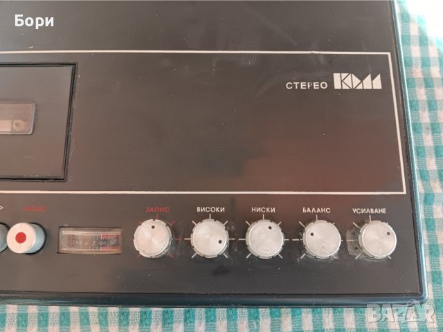 КОМ СТЕРЕО 1977г МК 112 Б Касетофон, снимка 3 - Радиокасетофони, транзистори - 42600853