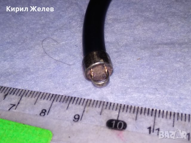 СТАРА ШИКОЗНА СИЛИКОНОВА СРЕБЪРНА АРТ ГРИВНА СРЕБРО 925 ПРОБА 25964, снимка 16 - Гривни - 41638272