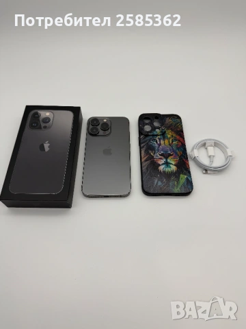 iPhone 13 Pro 512 GB Graphite / 100% Батерия / Отличен