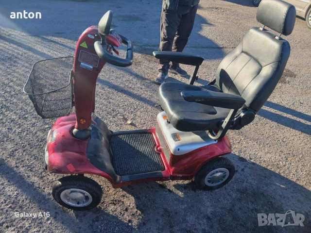 Акумулаторна инвалидна количка-скутер Shoprider 24v., снимка 3 - Инвалидни скутери - 52674282