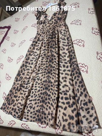 Уникална рокля 100% лен ZIMMERMANN, снимка 8 - Рокли - 53399330