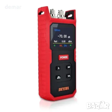 Оптичен измервател SS101PVA2 с VFL 650 nm, 8 км и цветен дисплей, снимка 7 - Измервателни инструменти - 55945964
