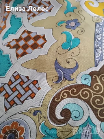 ETRO копринен шал, снимка 11 - Шалове - 49702920