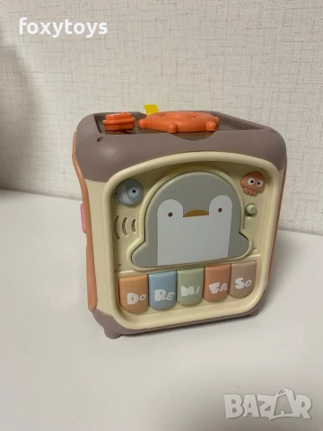 Занимателен бебешки куб, снимка 8 - Образователни игри - 51117730