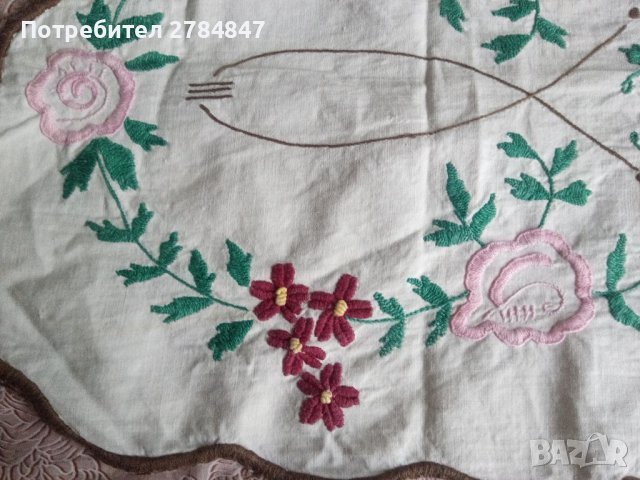 Каре ръчна бродерия , снимка 3 - Декорация за дома - 41083013