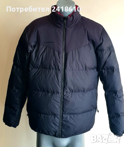 Mammut 2 in 1 Mens Down Water Repellent Jacket Size L / XL  ОРИГИНАЛ! Мъжко Зимно Двулицево пухено Я, снимка 2 - Якета - 52847523