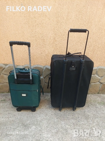 Куфари с колелца в добро състояние!, снимка 2 - Куфари - 53092881