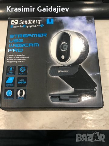 Sandberg Streamer USB Webcam Pro