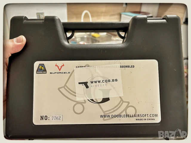 Double Bell Glock 34 776Z - Airsoft Пистолет като на John Wick!, снимка 13 - Въздушно оръжие - 50771596