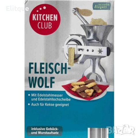 Мултифункционална ръчна мелница – за месо, колбаси и бисквити, снимка 3 - Други - 52742666