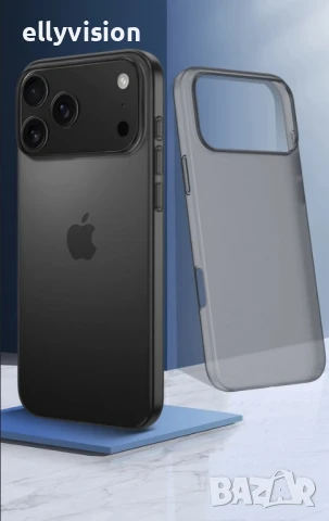 Твърд, прозрачен ,удароустойчив калъф за Iphone 12/16 ProMax, снимка 5 - Калъфи, кейсове - 50634774
