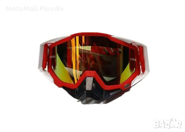 мото крос очила за каска 100%, снимка 5 - Аксесоари и консумативи - 49679000