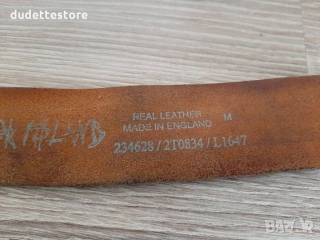 River Island кожен колан кафяв, снимка 5 - Колани - 34805846