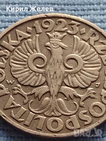 Рядка монета 20 гроша 1923г. Полша УНИКАТ за КОЛЕКЦИОНЕРИ 21348, снимка 6 - Нумизматика и бонистика - 42681658