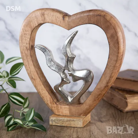 Фигура Сърце Любов Статуетка , снимка 1