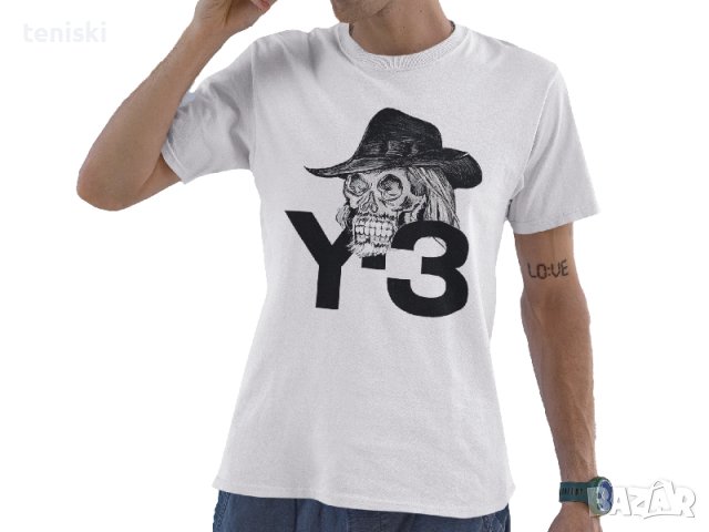 Тениски Y-3 Йоджи Ямамото Adidas Принт 8 модела, снимка 4 - Тениски - 42521602