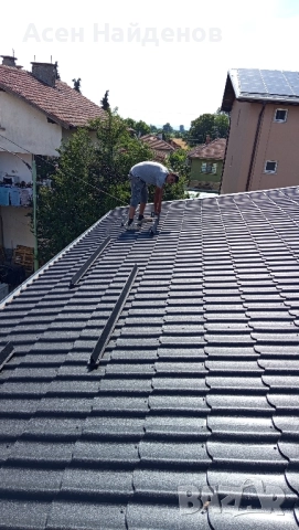 ремонт на отстраняване на течове хидроизолация Американски бешевни улуци , снимка 8 - Ремонти на покриви - 47789132