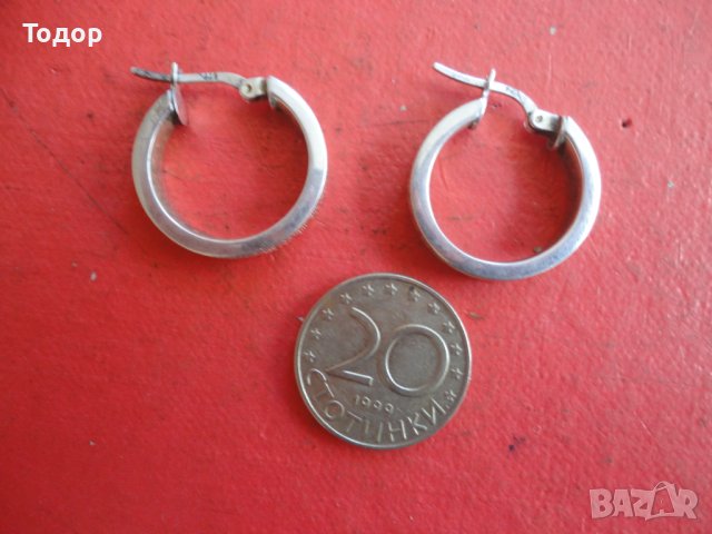 Страхотни сребърни обеци обици 2