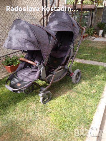 ABC DESIGN-БЕБЕШКА КОЛИЧКА ЗА БЛИЗНАЦИ ZOOM STREET, снимка 1