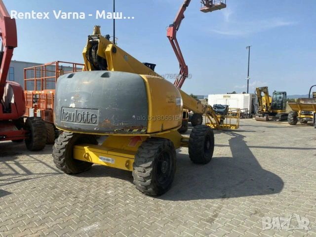 🚀 Телескопична (артикулираща) вишка 22м - 26м Haulotte ПОД НАЕМ и ПРОДАЖБА, снимка 3 - Индустриална техника - 53532814