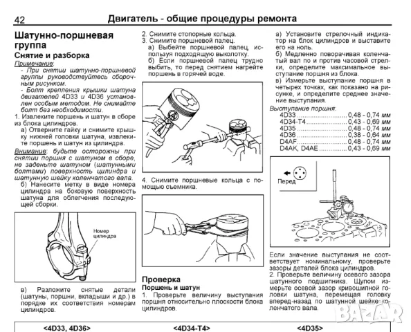 Mitsubishi двигатели-Три ръководства за ремонт и техн.обслужване /на CD/, снимка 5 - Специализирана литература - 49155277