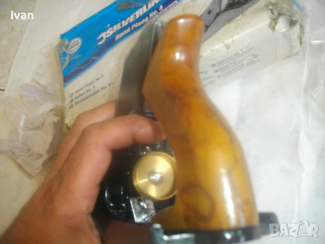 НОВО ИТАЛИАНСКО ОРИГИНАЛНО РЪЧНО ДЪРВОДЕЛСКО РЕНДЕ 225мм ПРОФЕСИОНАЛНО ВИСОК КЛАС SILVERLINE , снимка 16 - Други инструменти - 50967069