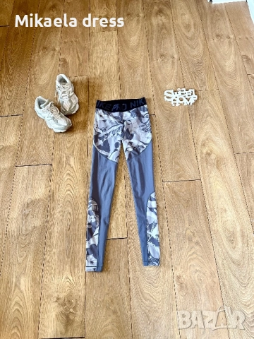 Nike!Суперефектен принт клин Nike.Стегната оформяща материя, снимка 1