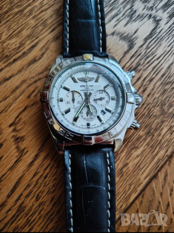 Breitling Chronomat 44mm, стомана, всичко на винт, бартер, снимка 2 - Мъжки - 53473853