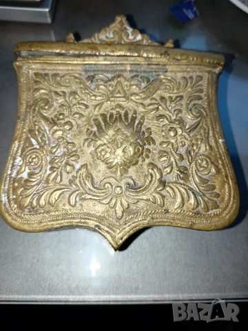 Продавам бронзов османски фишеклък, снимка 4 - Антикварни и старинни предмети - 53521205