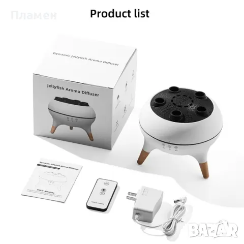 Арома дифузер Jellyfish , снимка 8 - Други стоки за дома - 48713882