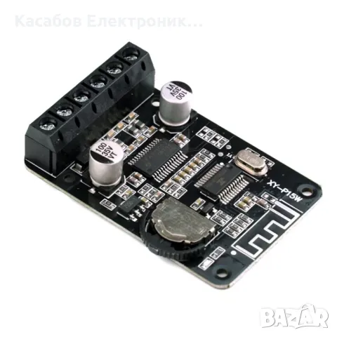 XY-P15W Bluetooth Аудио усилвател 2x30W 8V-24V, снимка 7 - Друга електроника - 48949169