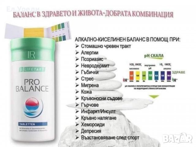 ProBalance Подобрете Алкално-киселиненният баланс в организма, снимка 1 - Хранителни добавки - 40234095