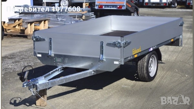 Туристическо ремарке Eduard с общо допустима максимална маса до 750кг , снимка 2 - Ремаркета - 53217027