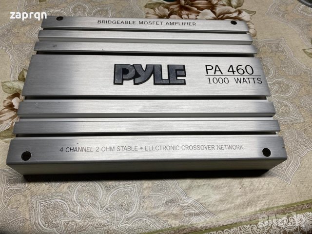 Масивен 4-канален усилвател/стъпало Pyle 1000 W 