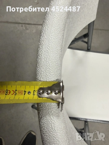 Комплект 4 броя сгъваеми кетъринг столове за градина и събития - удобни и издръжливи, снимка 11 - Градински мебели, декорация  - 53657431