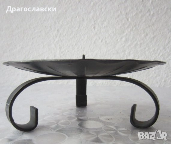 Свещници: от колело на каруца дърво ковано желязо, свещник, елен елени ангел ангели, снимка 12 - Други ценни предмети - 28874355