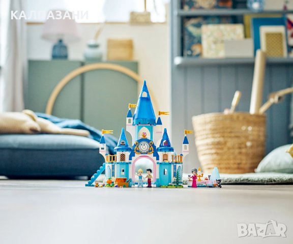 LEGO® Disney Princess™ 43206 - Замъкът на Пепеляшка и Чаровния принц, снимка 9 - Конструктори - 44336364