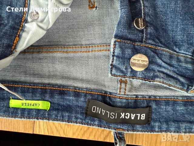 Дънки BLACK ISLAND 32 S/M, снимка 2 - Дънки - 52368534