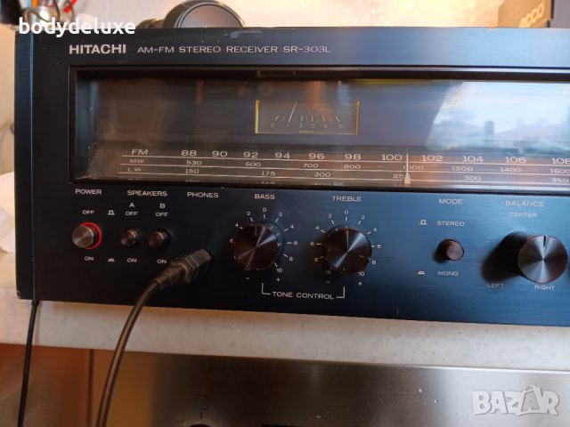 Hitachi SR-303L ресийвър, снимка 3 - Ресийвъри, усилватели, смесителни пултове - 44412859